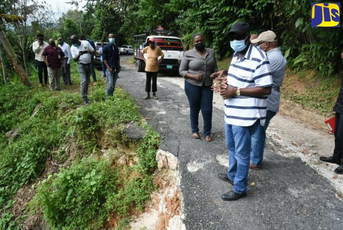 Repairs on damaged roads in North East St. Catherine to begin shortly -Minister Warmington