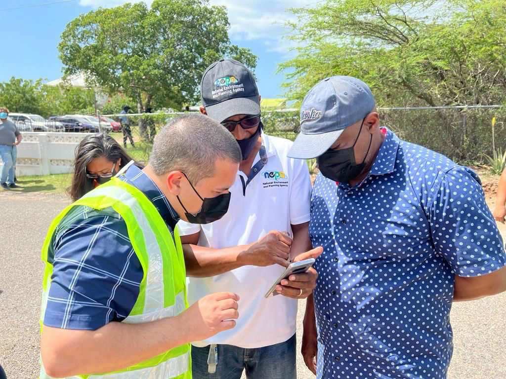 Senator the Hon. Matthew Samuda, led a multi-agency team to Great Bay in St. Elizabeth…